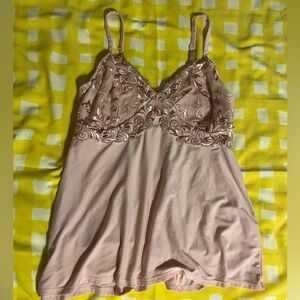 Soma Pink Slip Top